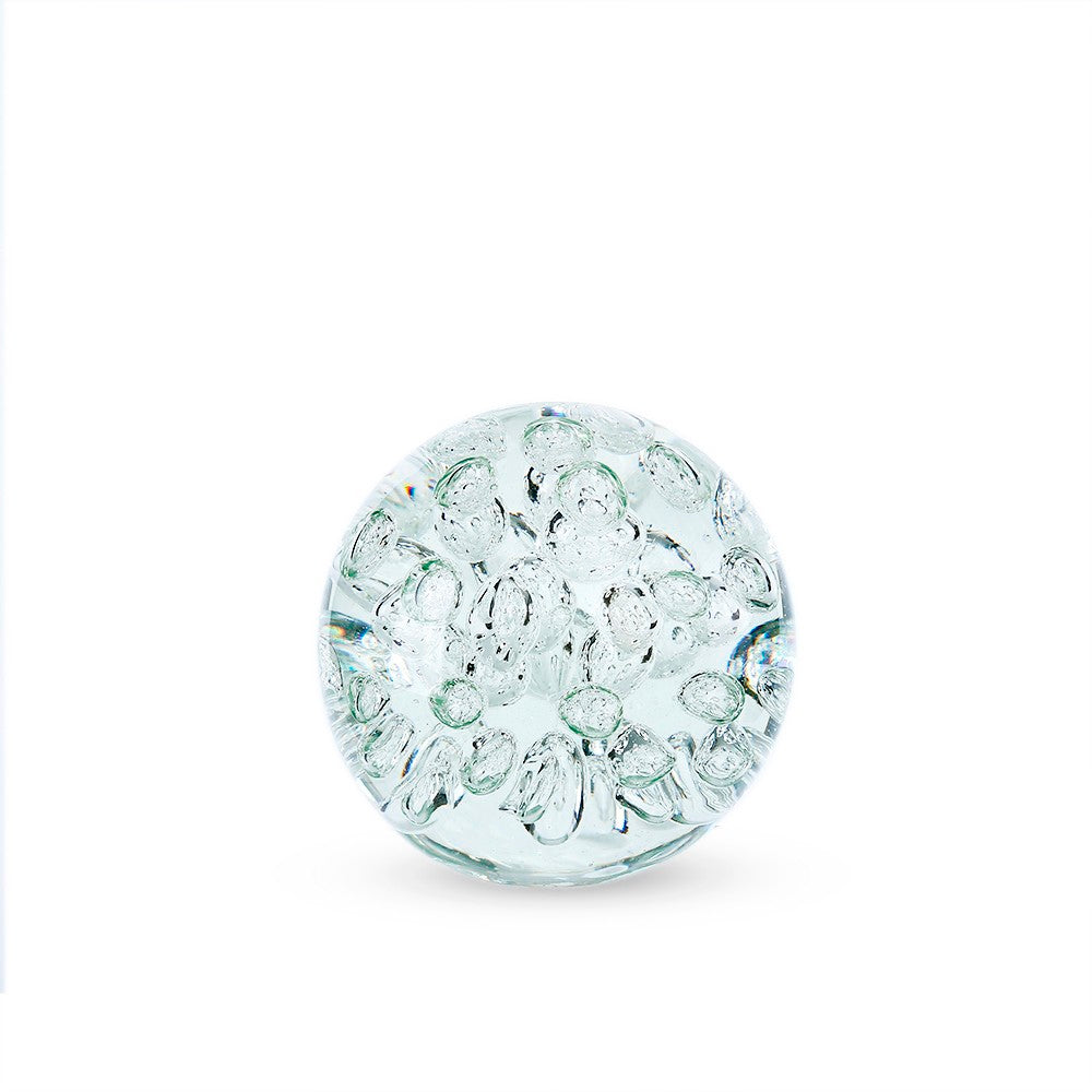 Clear Glass Paperweight