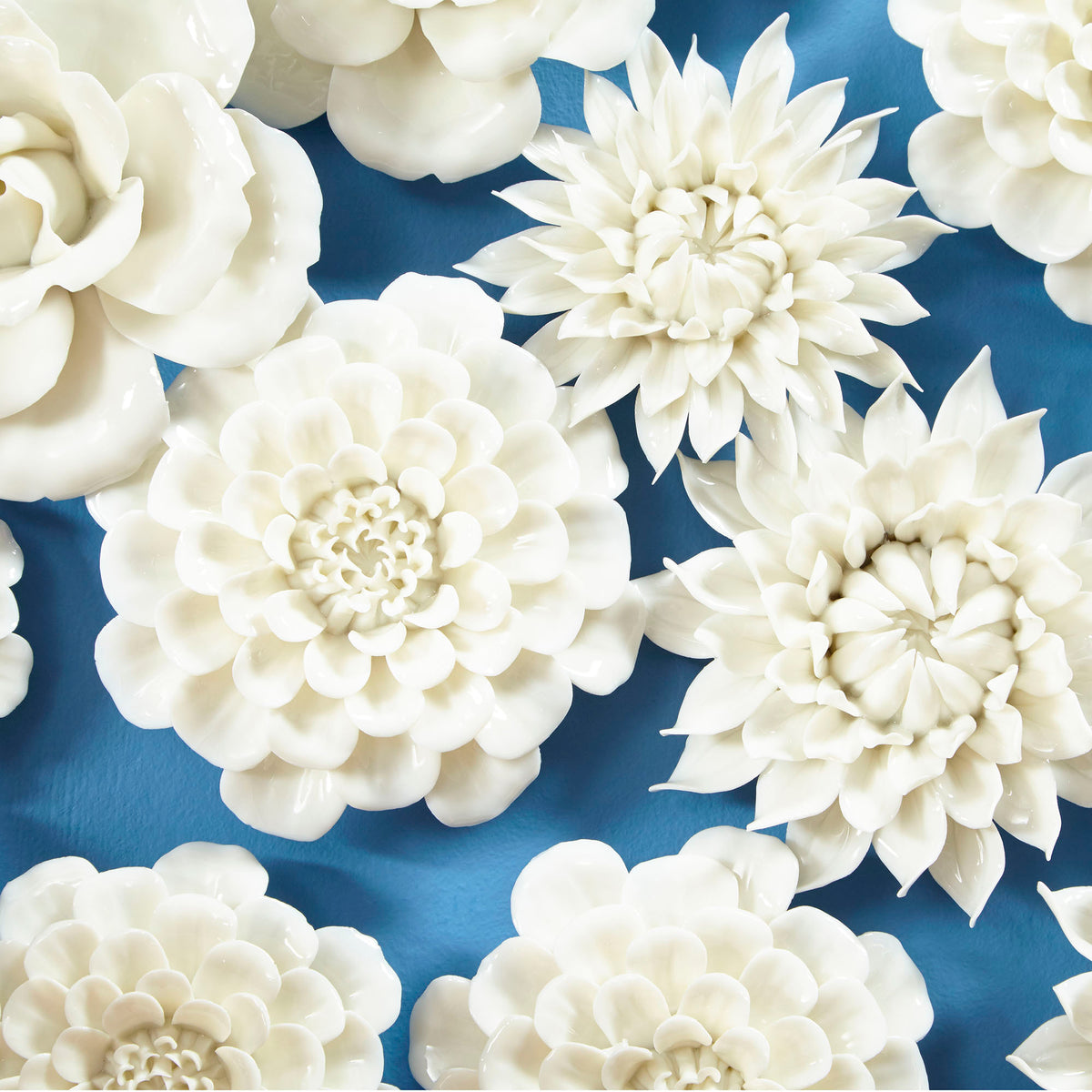 Flourishing Flowers - White