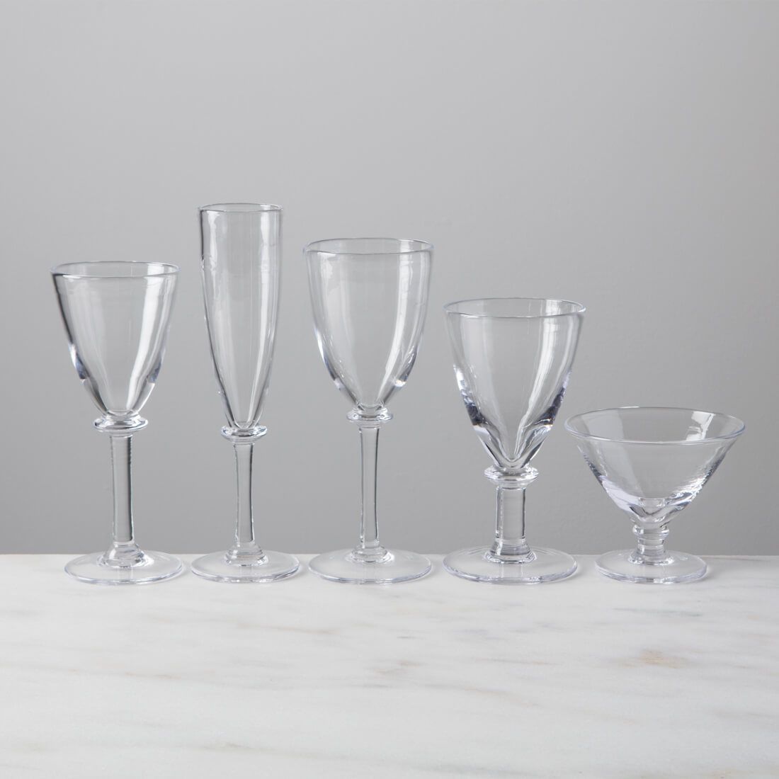 Cavendish Wine Glass - White