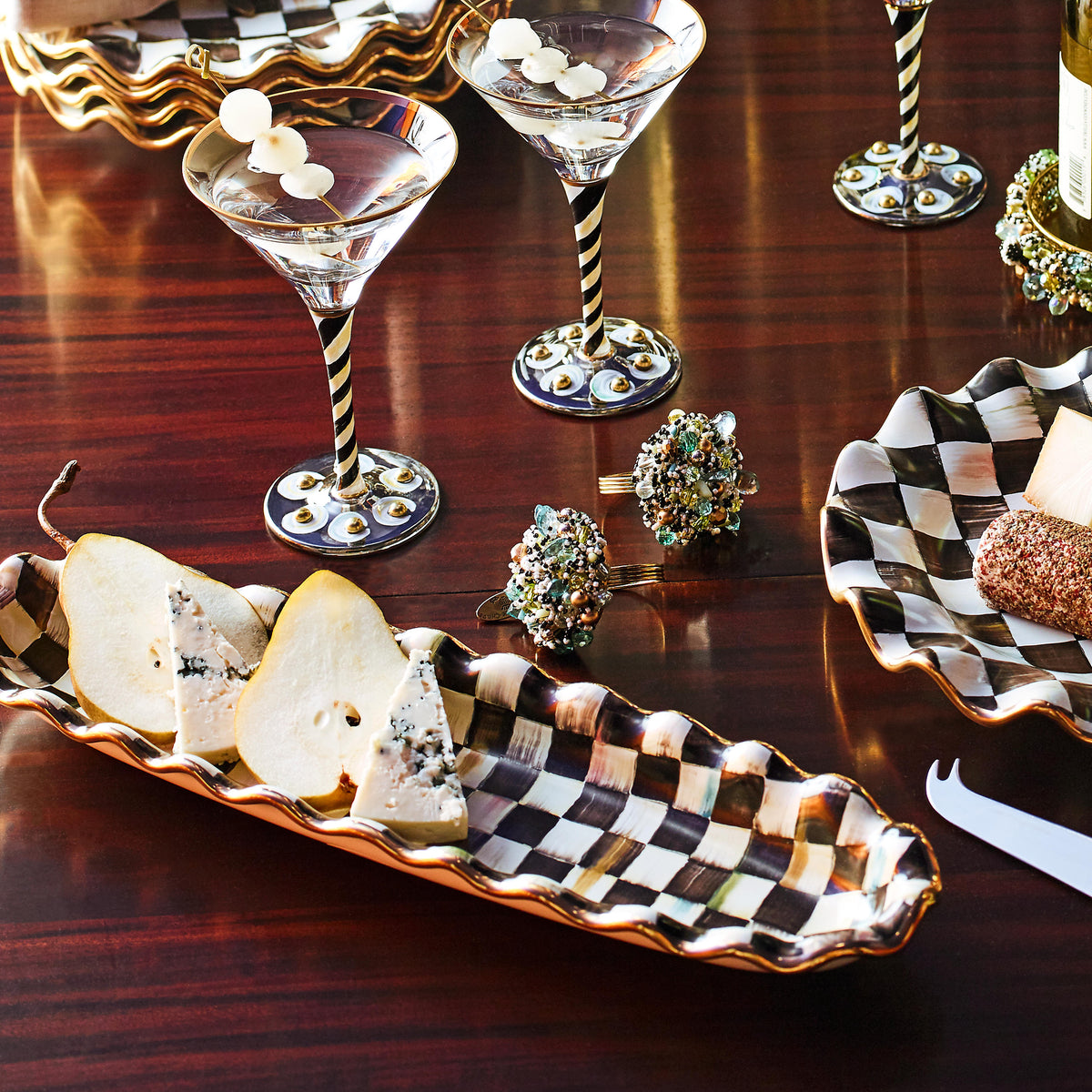 Courtly Check Hors d'Oeuvre Tray