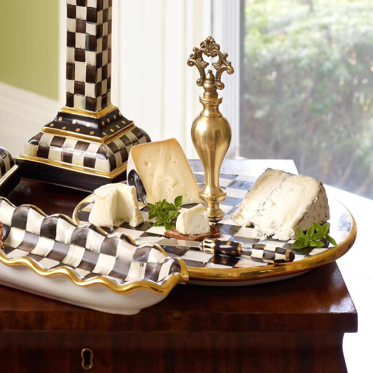 Courtly Check Cheese Course