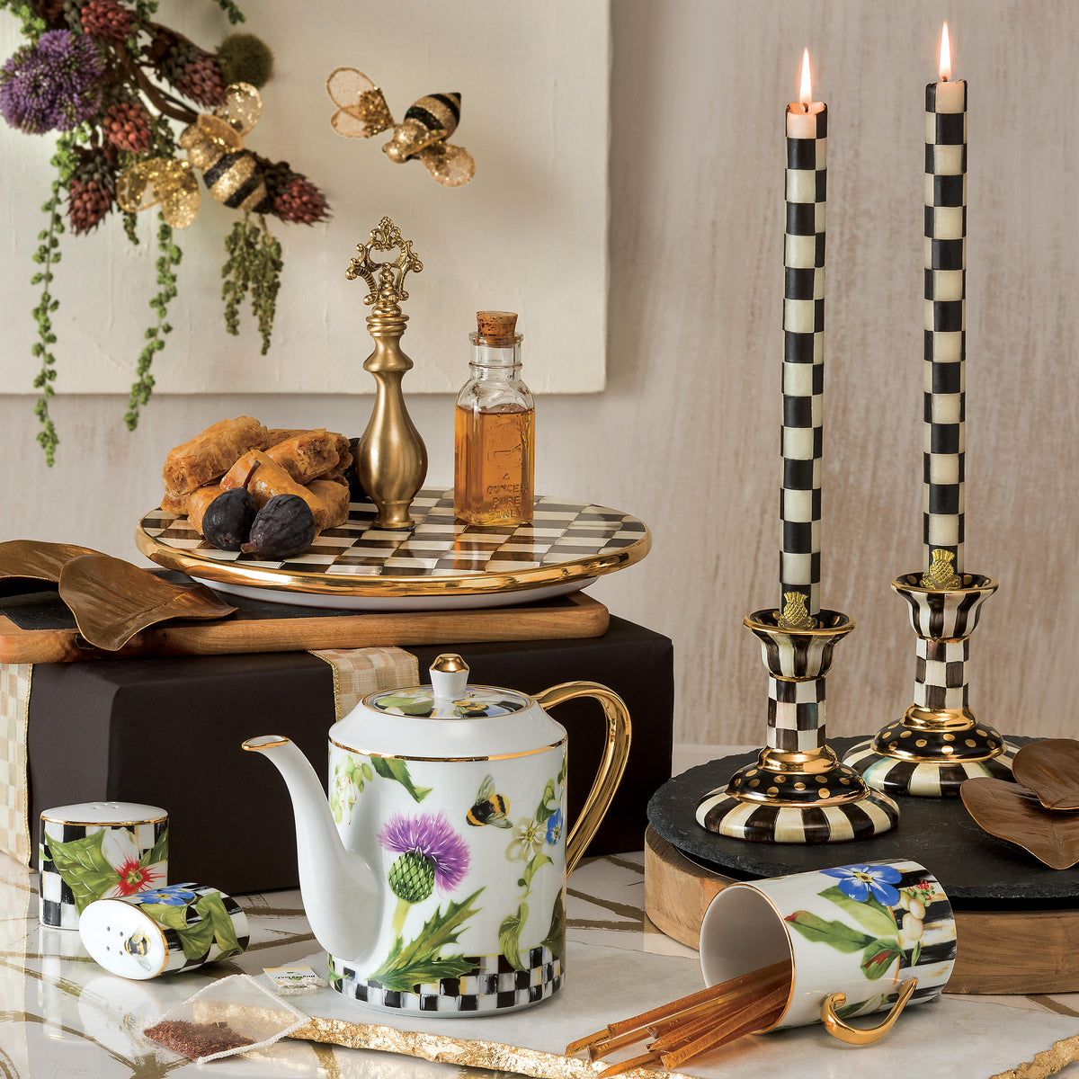 Courtly Check Cheese Course