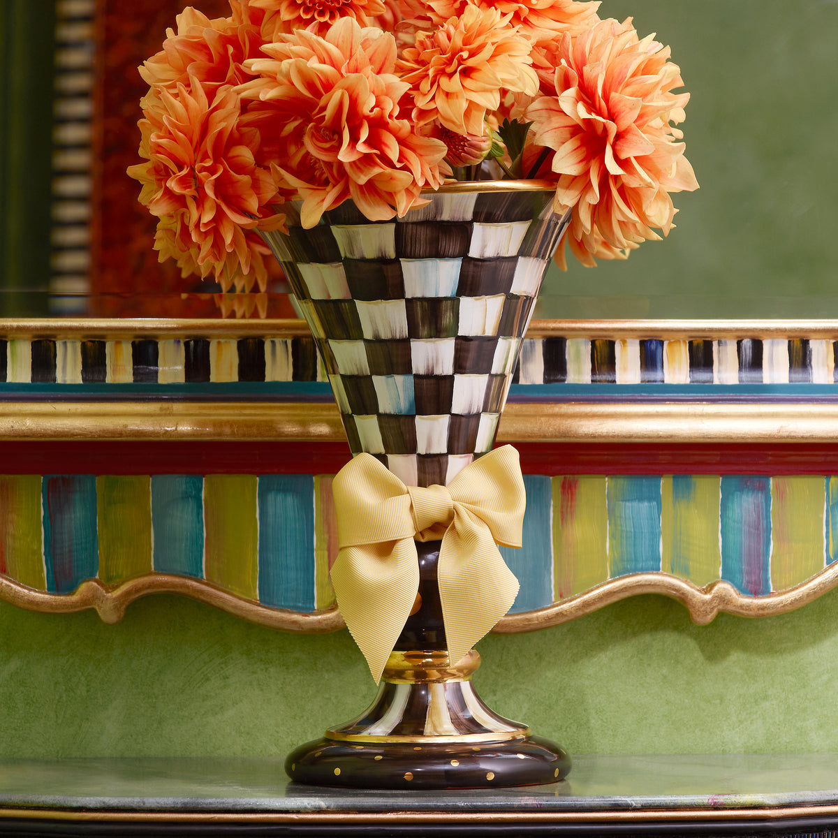 Courtly Check Large Vase