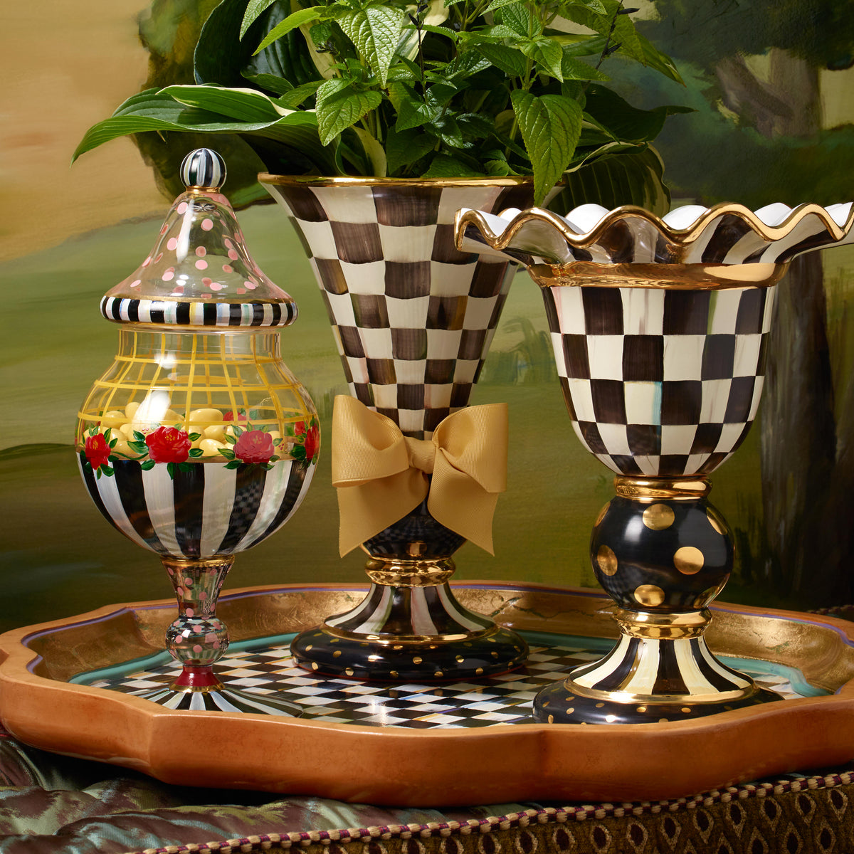 Courtly Check Large Vase