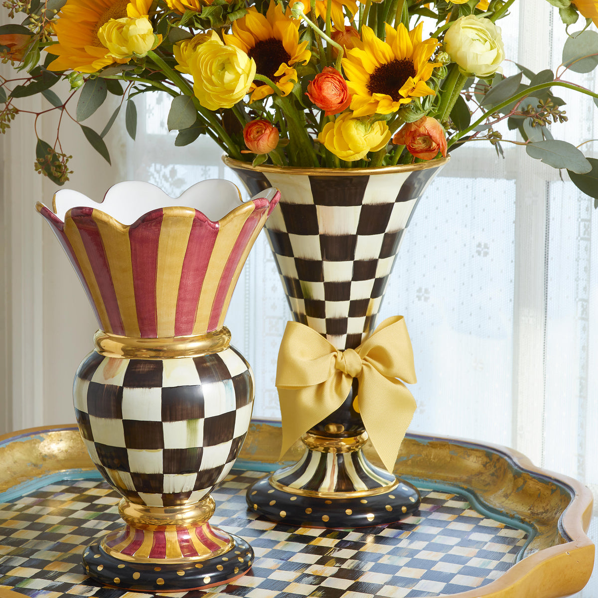 Courtly Check Large Vase