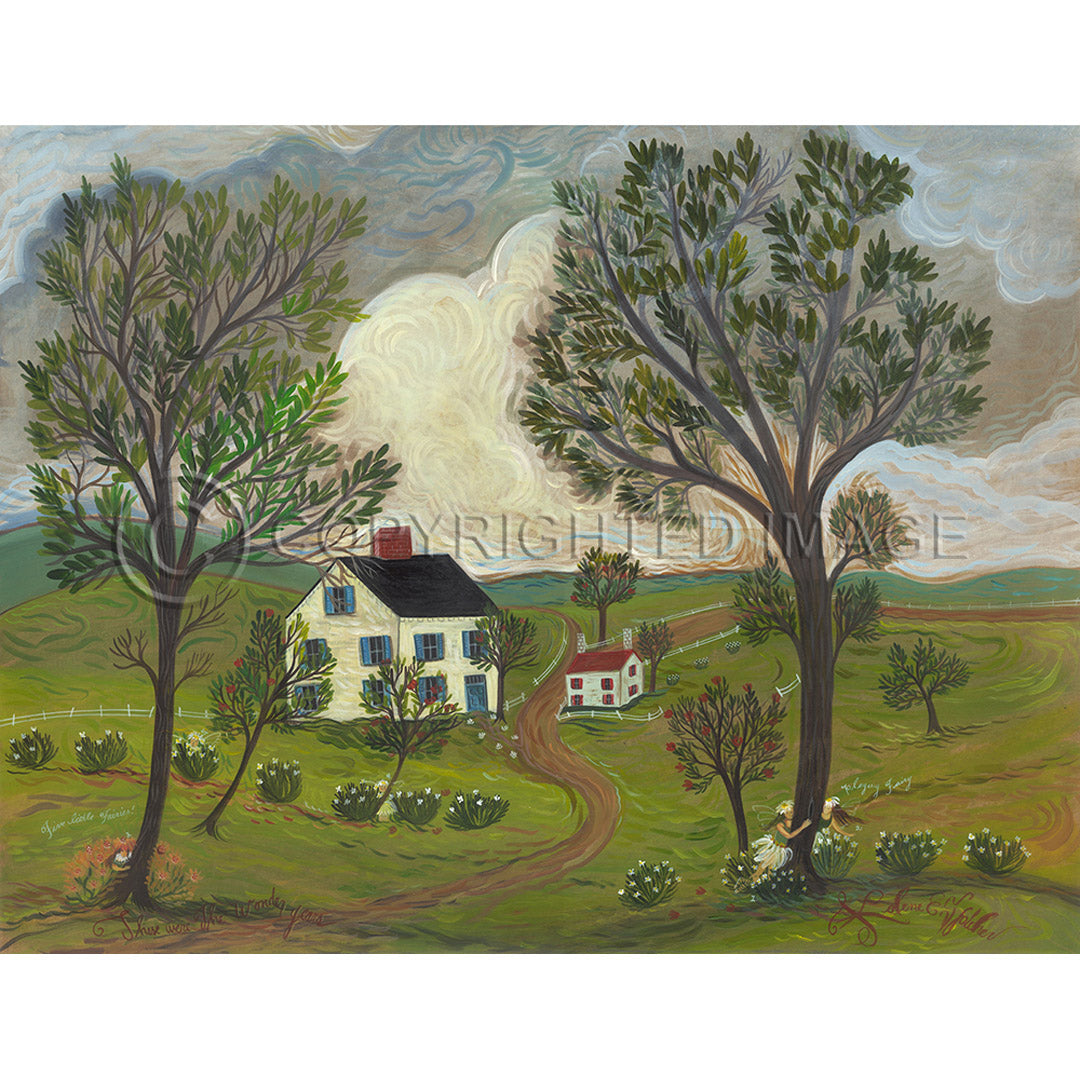 Landscape Five Little Fairies 43x56