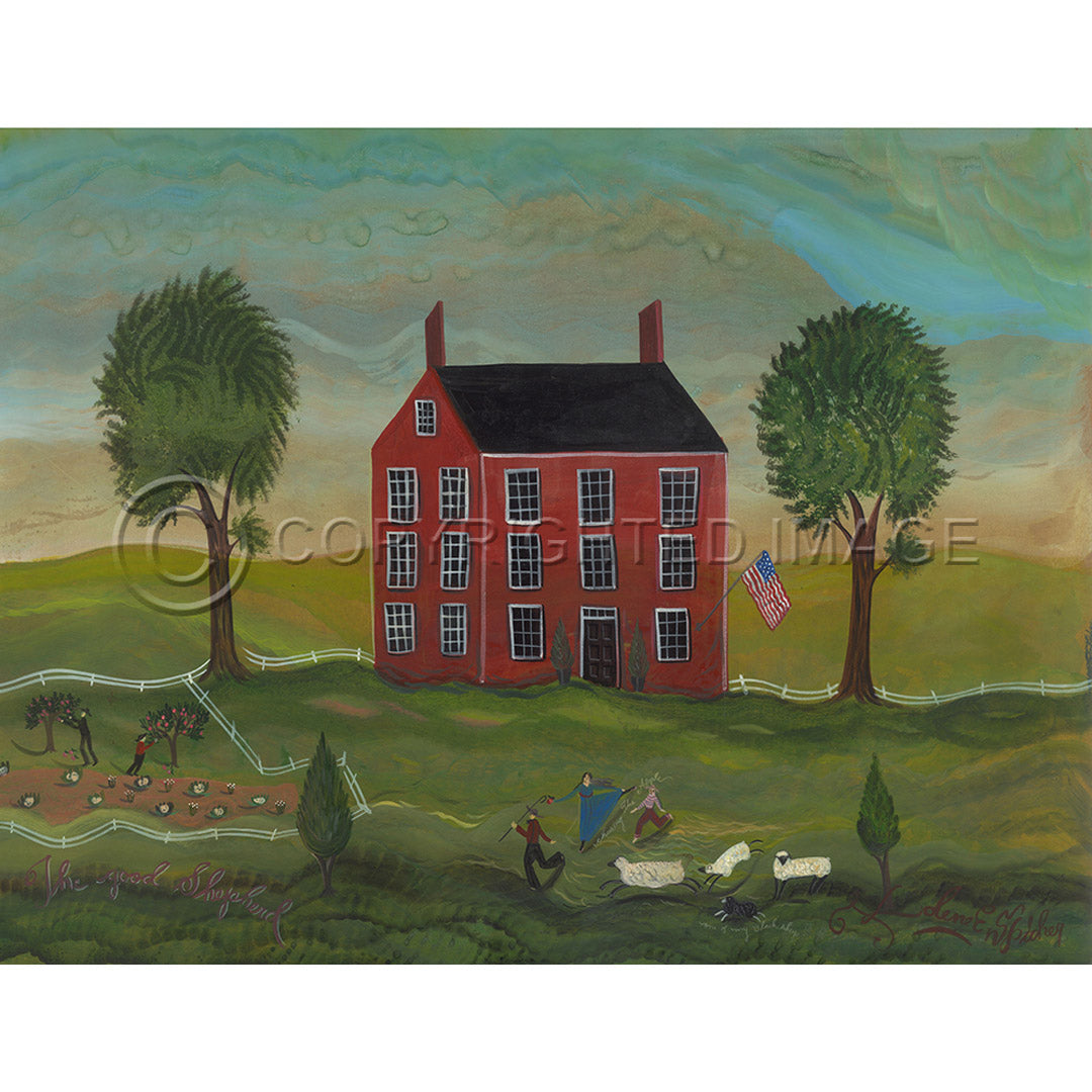 Landscape The Good Shepherd 23x30