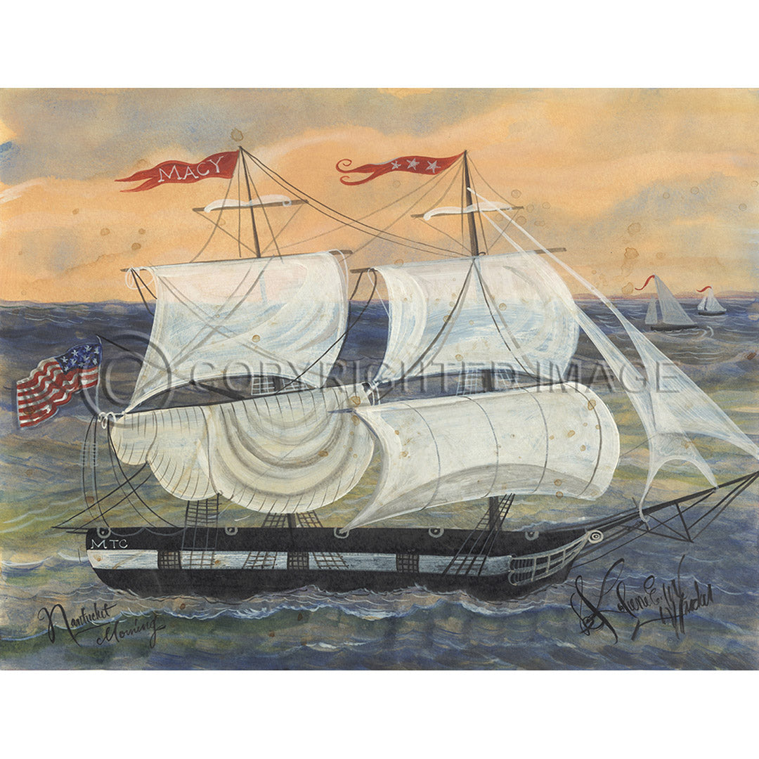 Ship Nantucket Ship 43x56