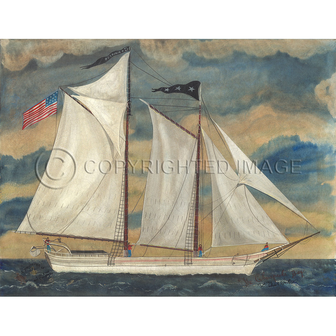 Ship The Chesapeake Bay 43x56
