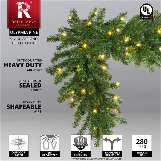 Olympia Pine Garland