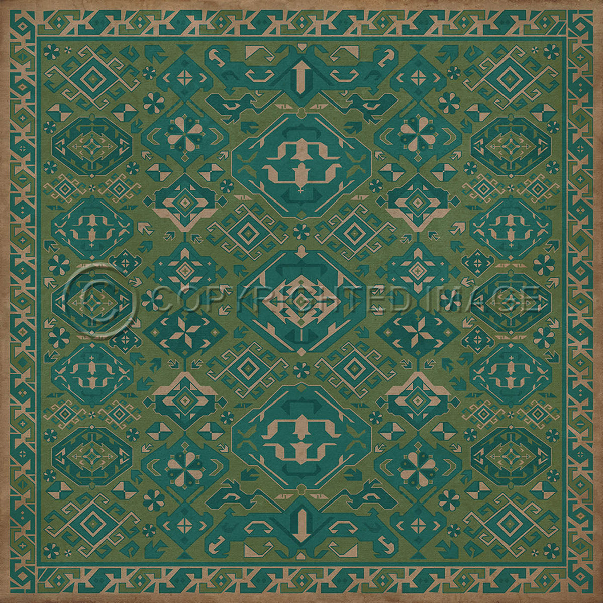 Traditional Mint 72x72