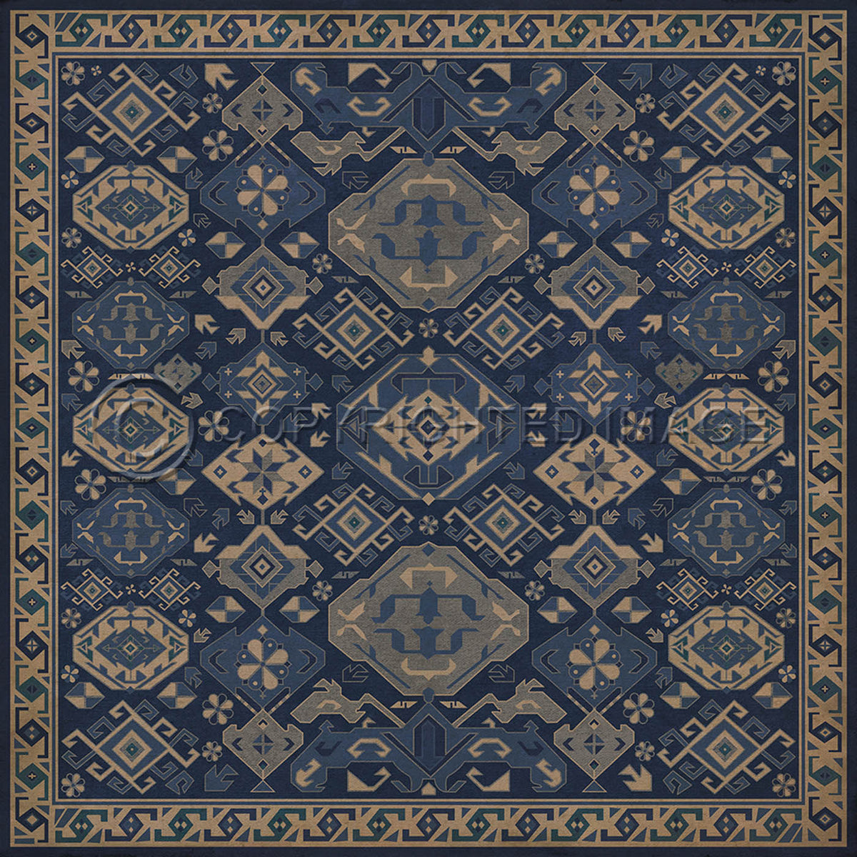 Traditional Nankeen 48x48