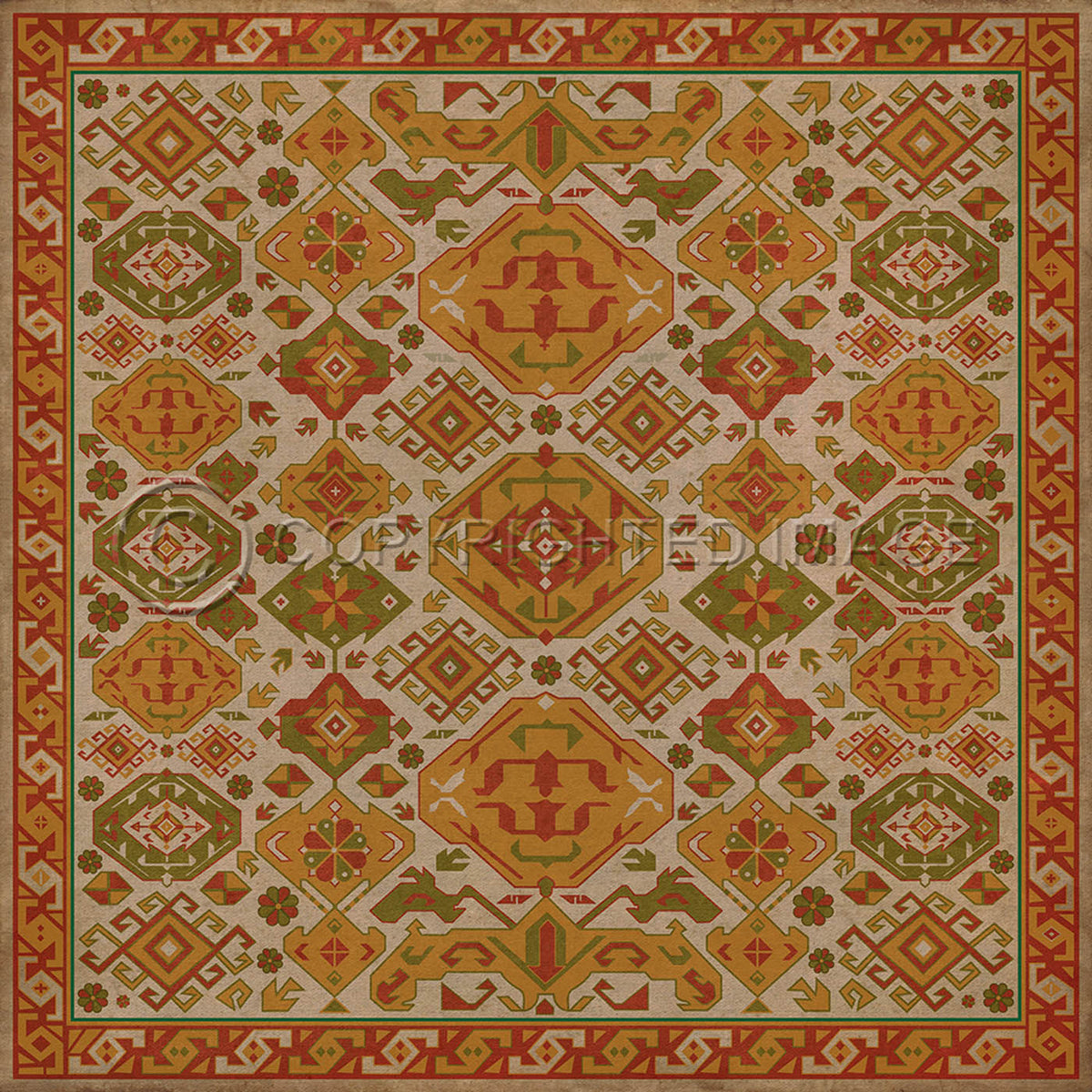 Traditional Saffron 36x36