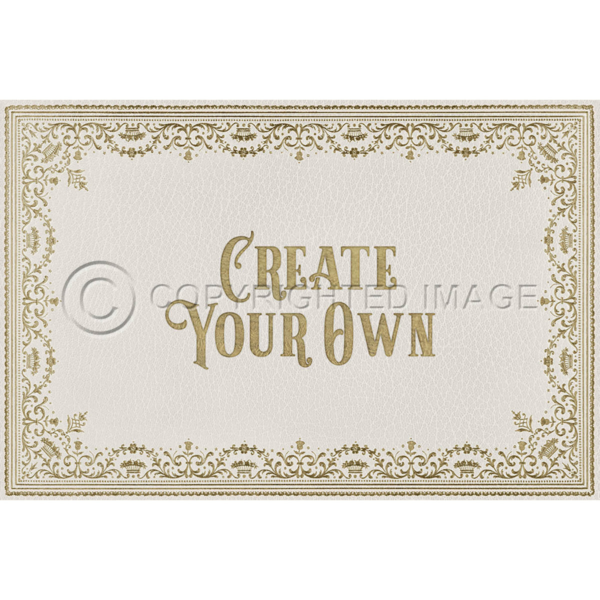 English Library Customized Acquisition 24x36 