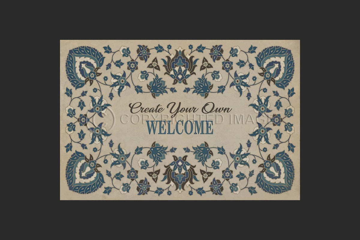 Arabic Floral Customized The Breezes at Dawn 24x36