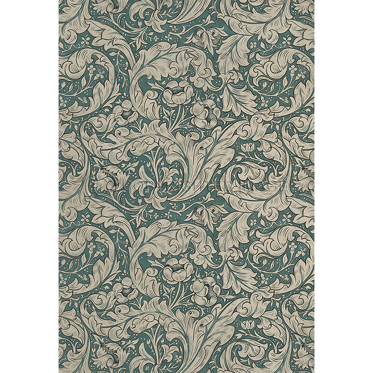 Bachelors Button  Mineral and Linen 70x102
