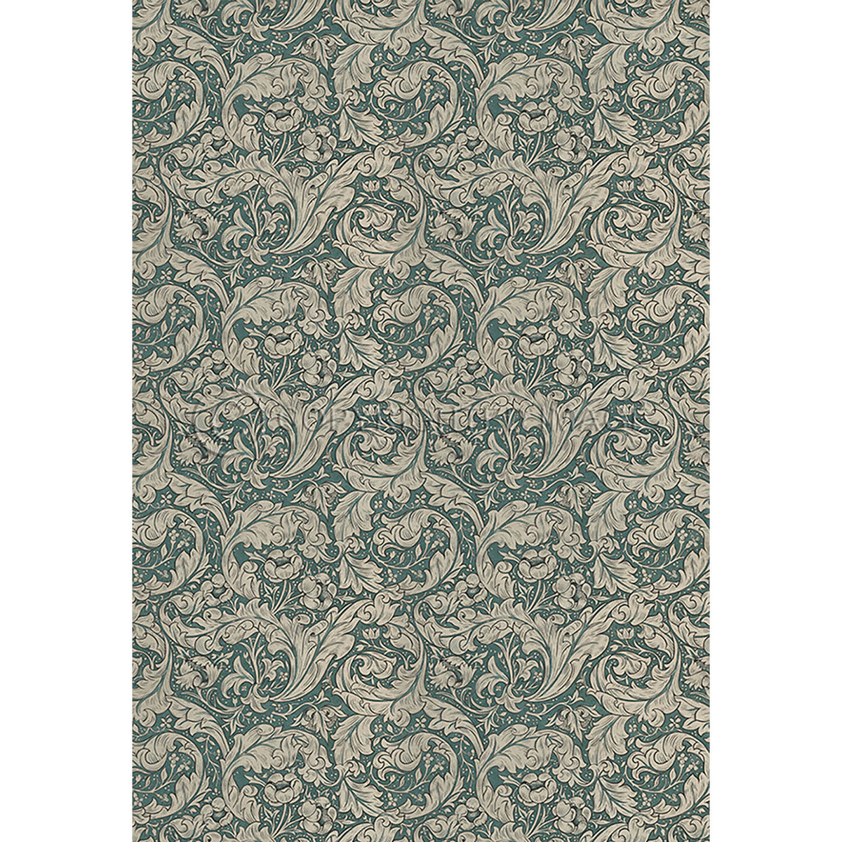 Bachelors Button  Mineral and Linen 96x140