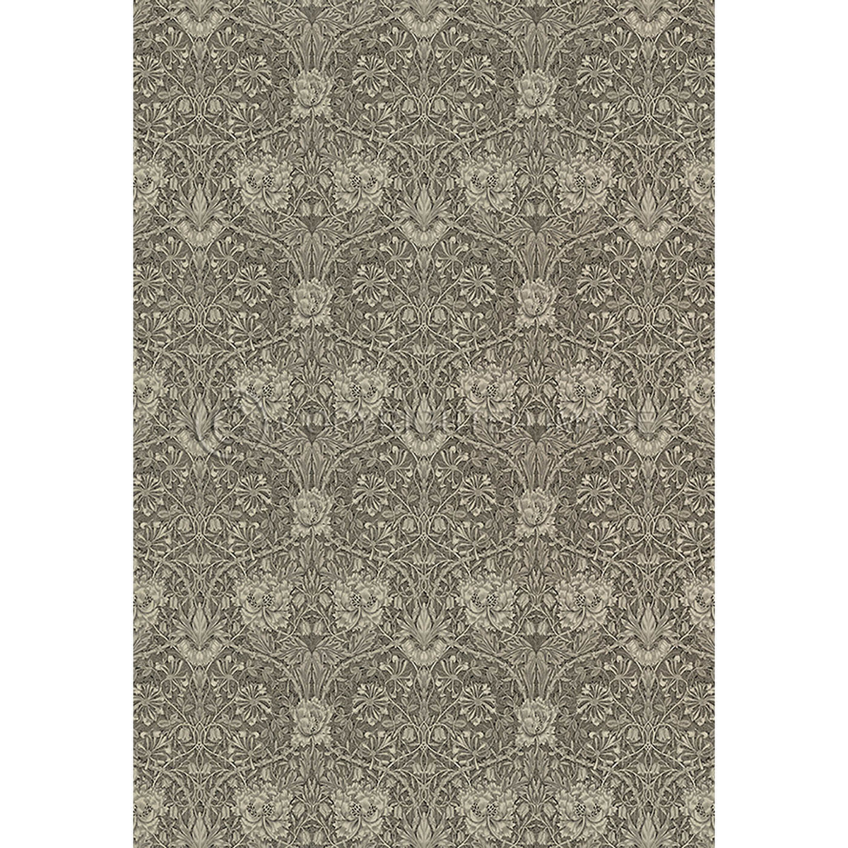Honeysuckle and Tulip Birch Grey  70x102
