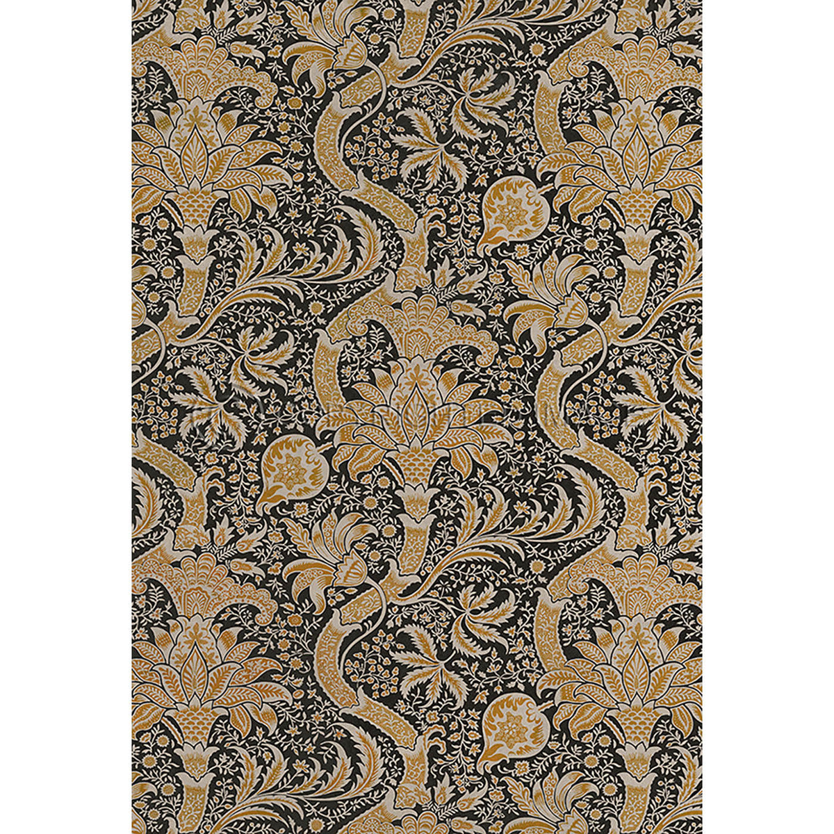 Indian Ochre and Black 52x76