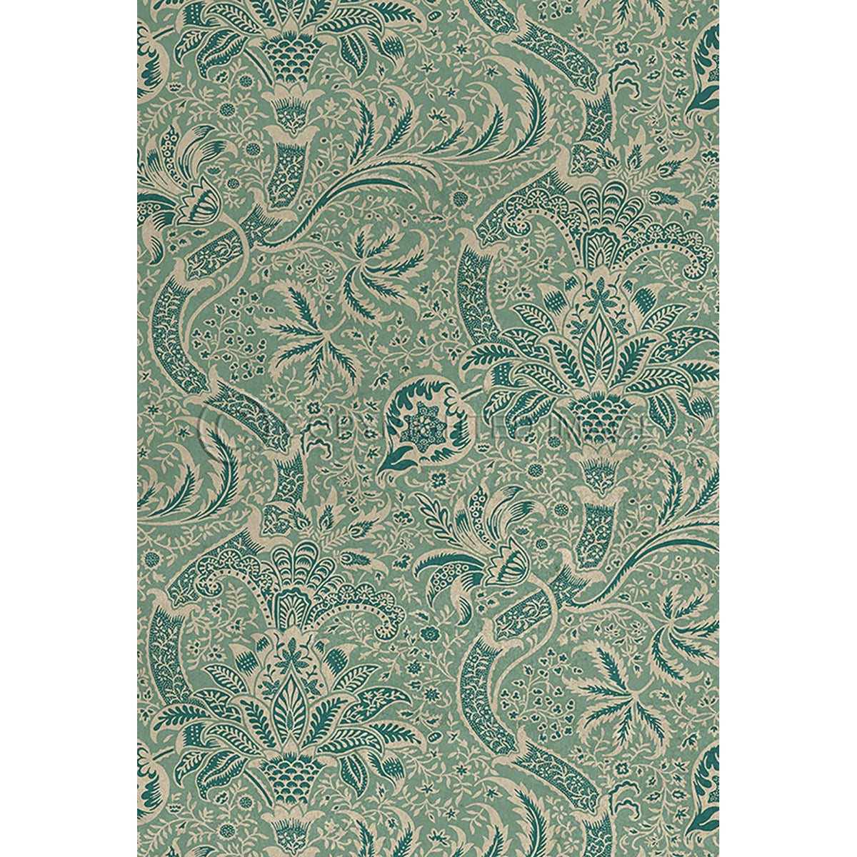 Indian Sea Green  38x56