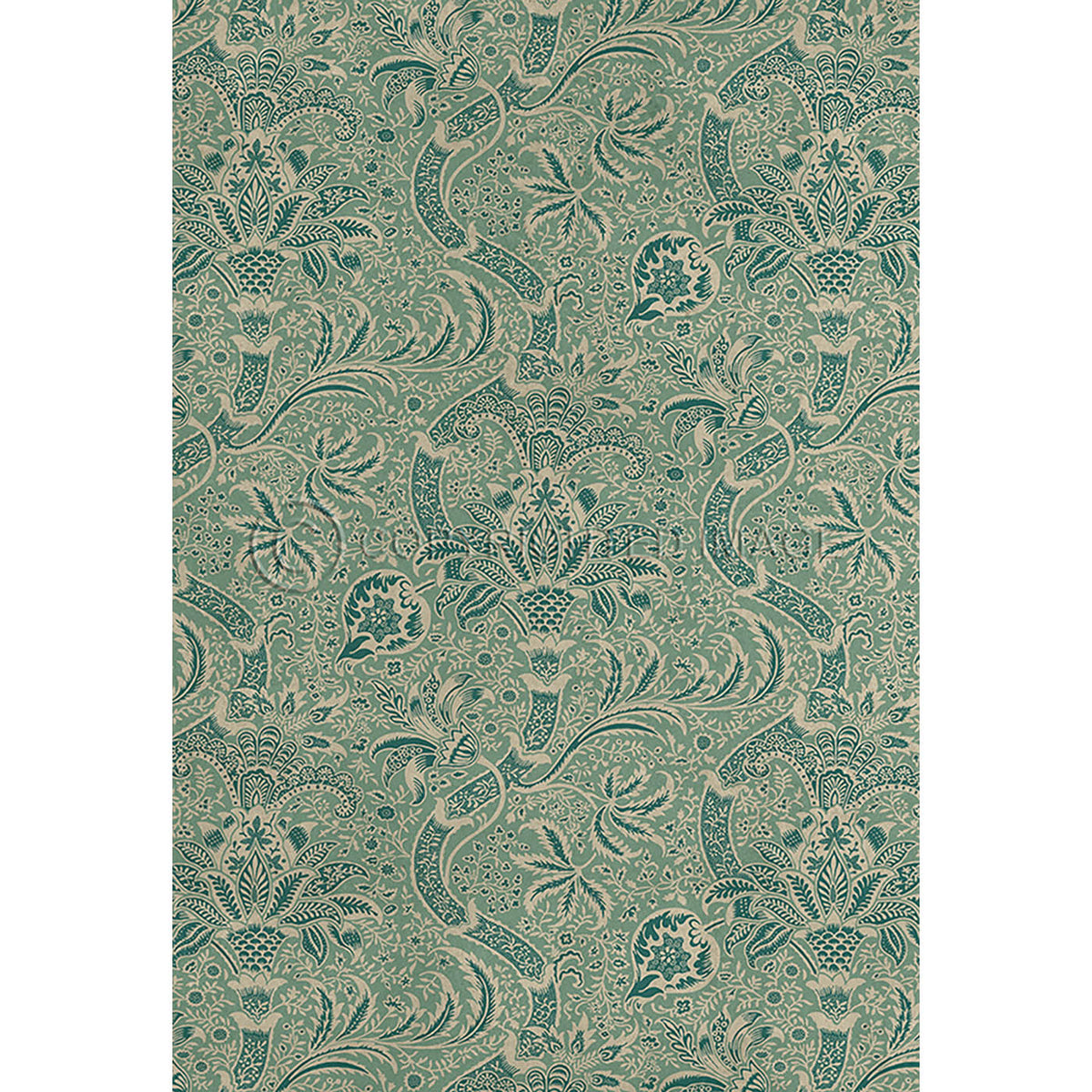 Indian Sea Green  52x76