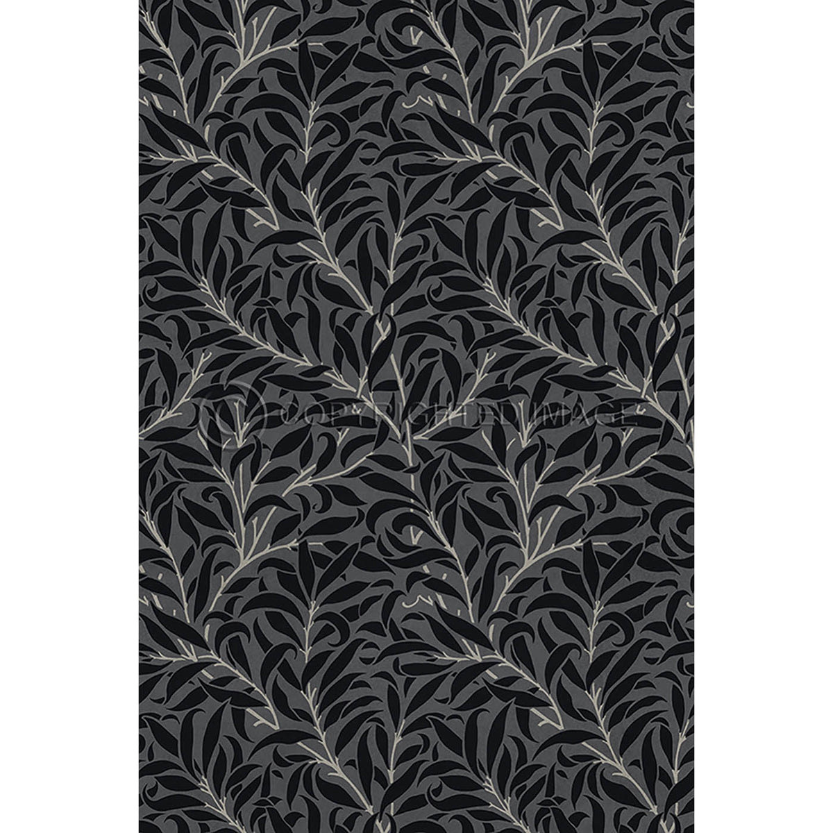 Willow Bough  Black 20x30