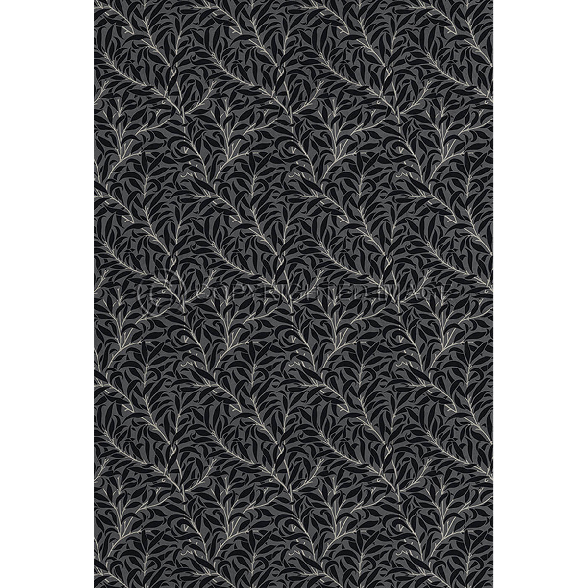 Willow Bough  Black 38x56
