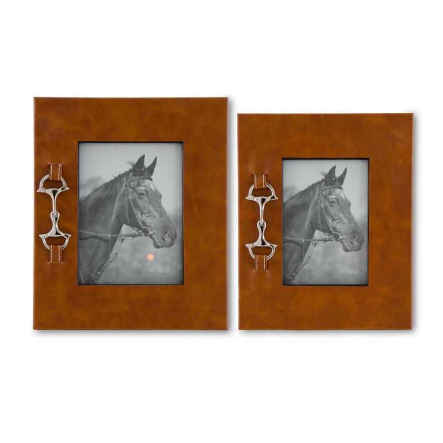 Leather Photo Frame - Tan