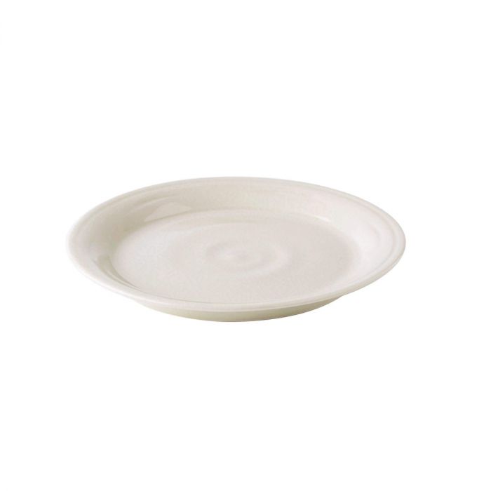 Belmont Side Plate — Crackle Ivory