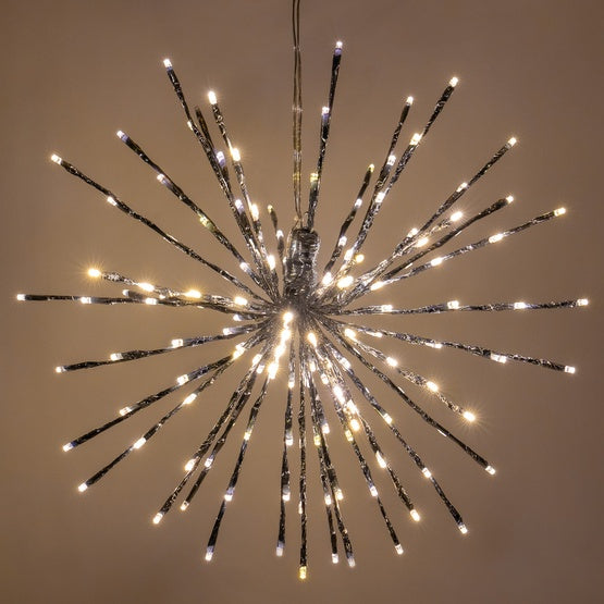 18" Starburst Silver