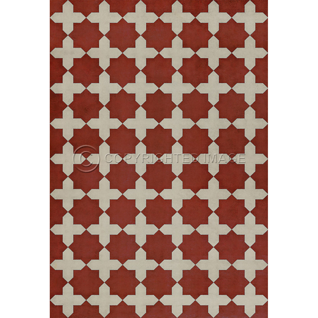 Pattern 23 Red Like Crimson      70x102