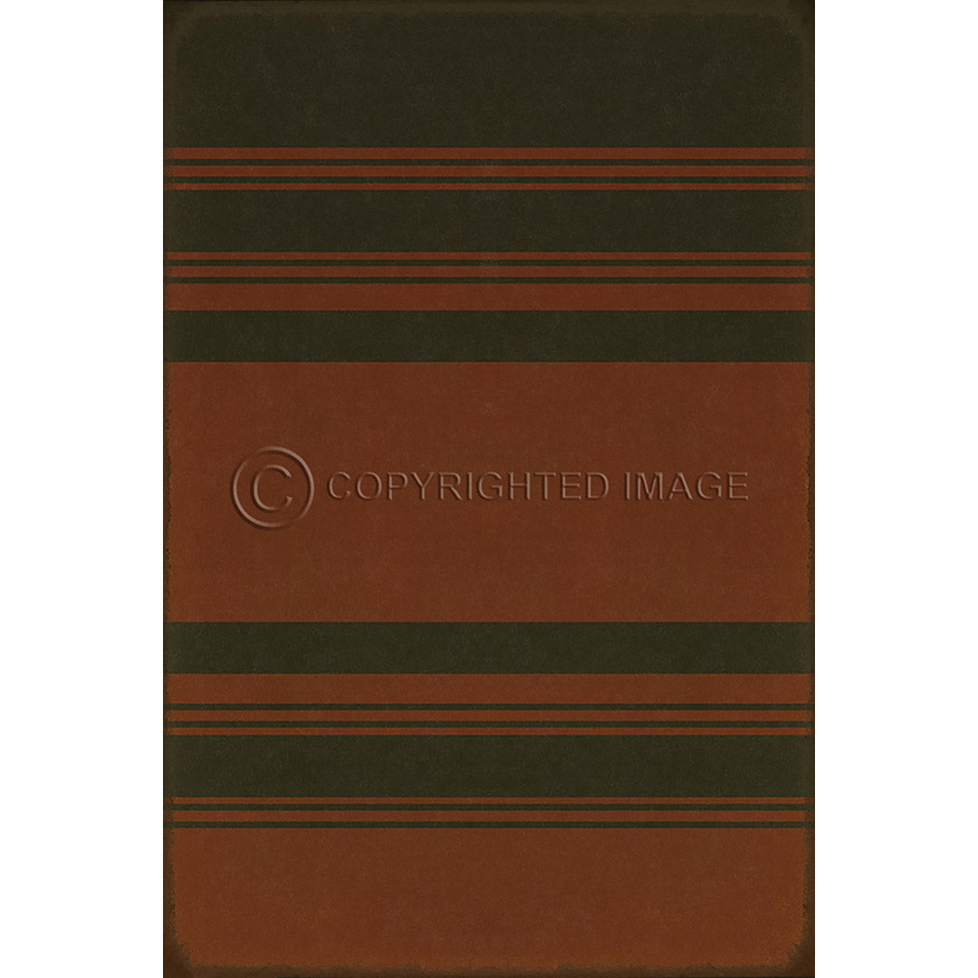 Pattern 50 Organic Stripes Black and Red    20x30