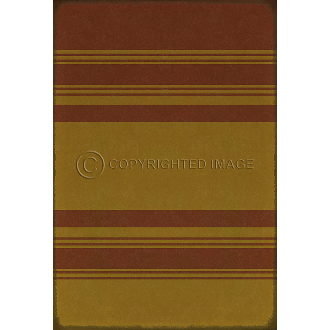 Pattern 50 Organic Stripes Red and Yellow    38x56
