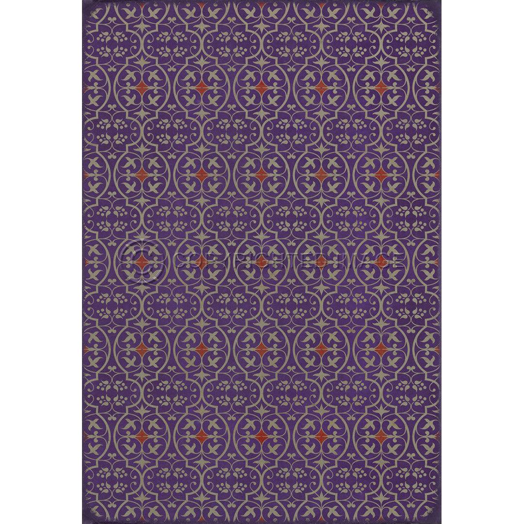 Pattern 51 I Shall Wear Purple     70x102