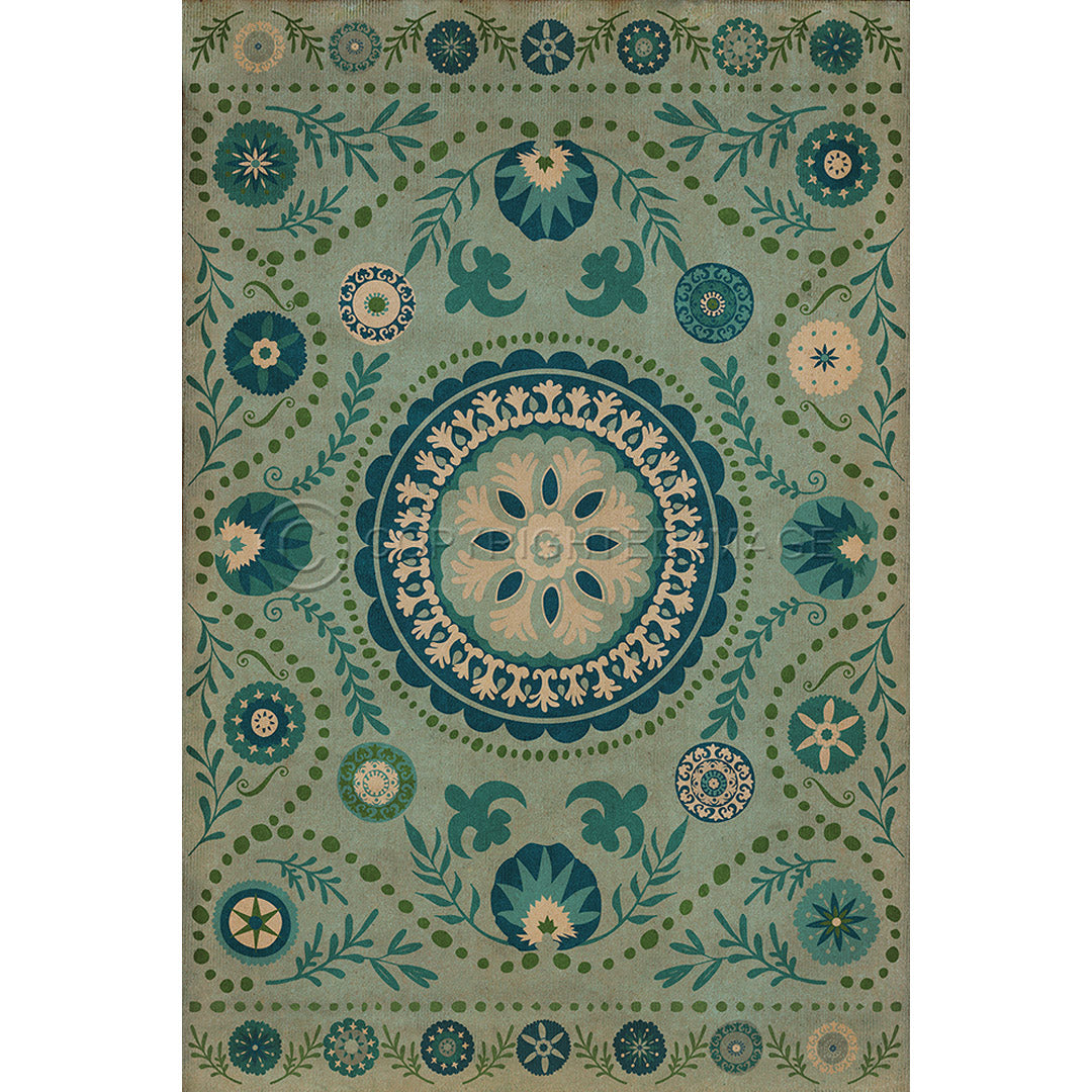 Pattern 38 Boho Blue       20x30