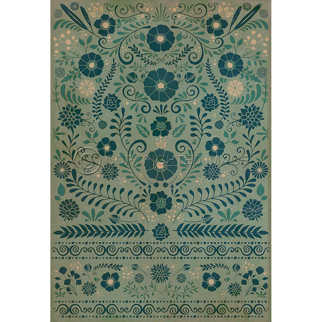 Pattern 36 A few Flowers at his feet   70x102