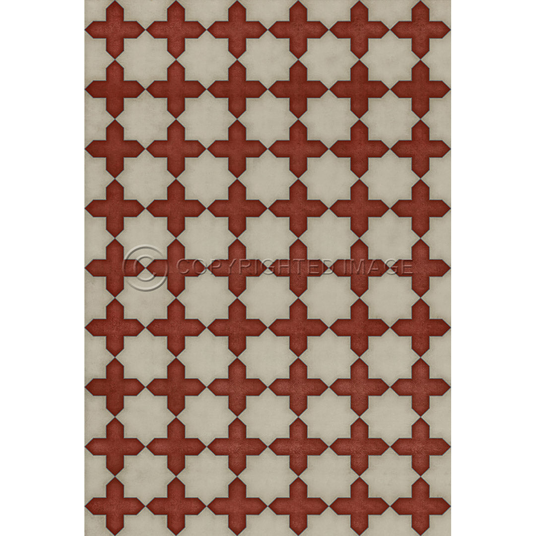 Pattern 23 Dressed in Scarlet      52x76