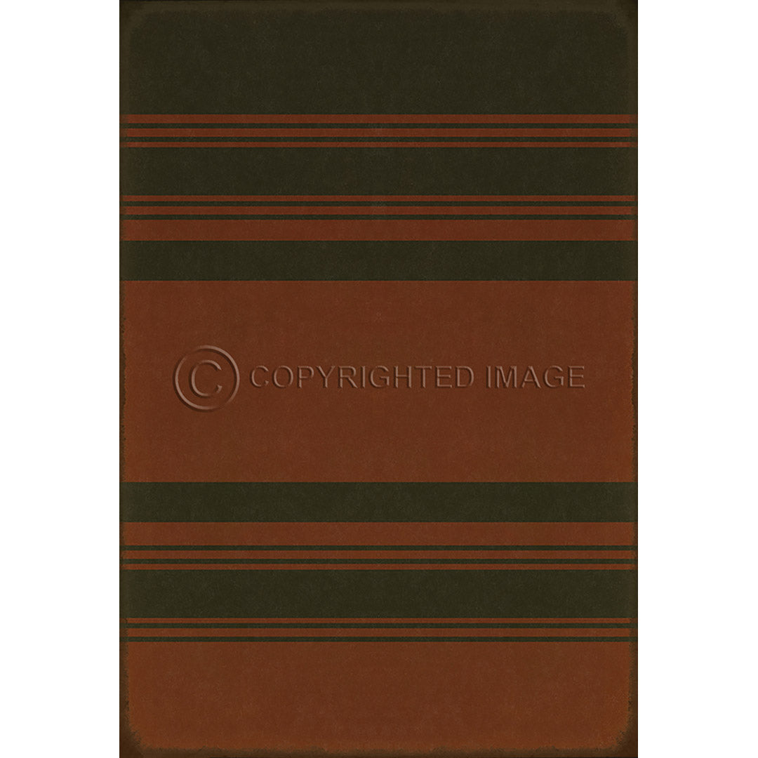 Pattern 50 Organic Stripes Black and Red    52x76