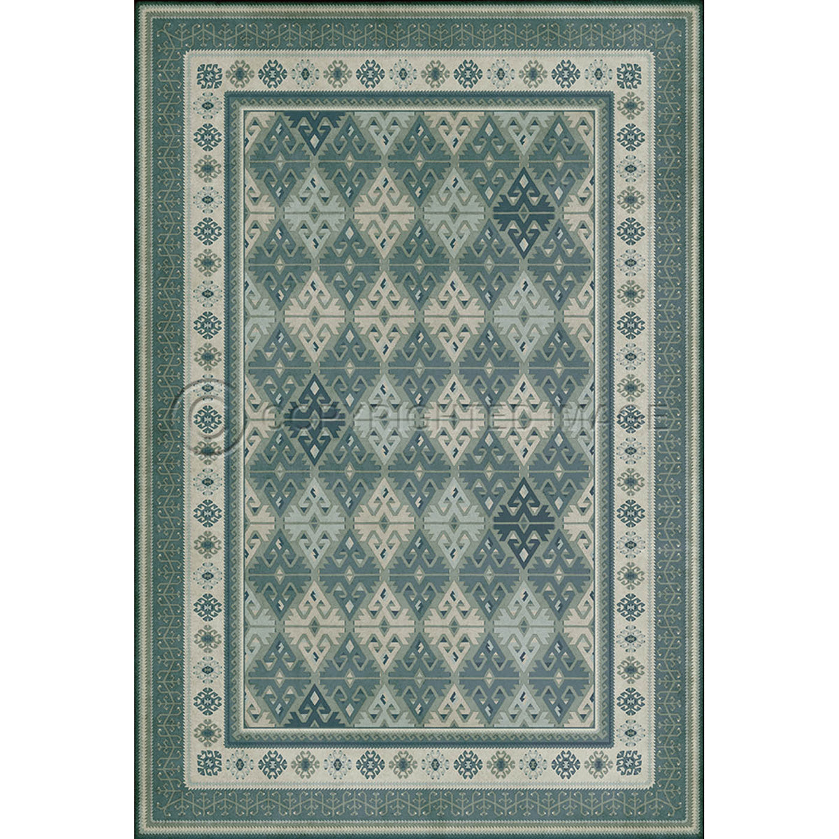 Burdock and Star Blue Slate  38x56