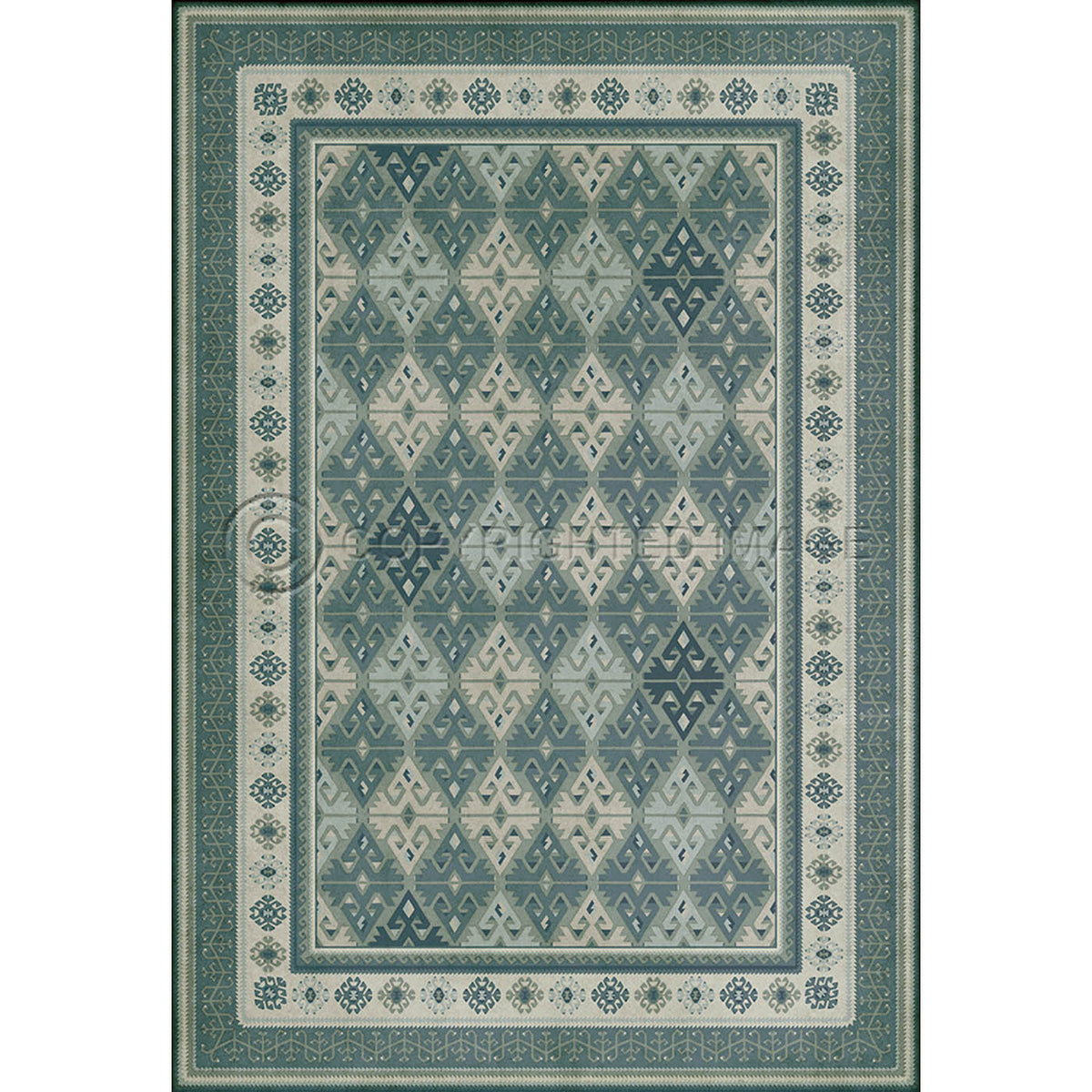 Burdock and Star Blue Slate  70x102