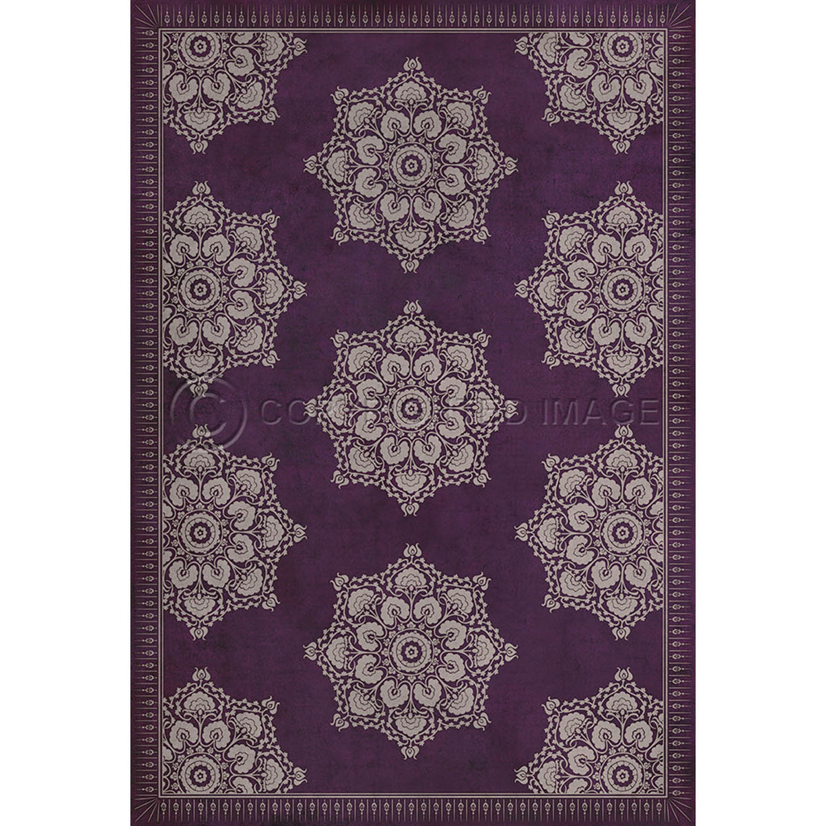 Indian Loop  Aubergine 52x76