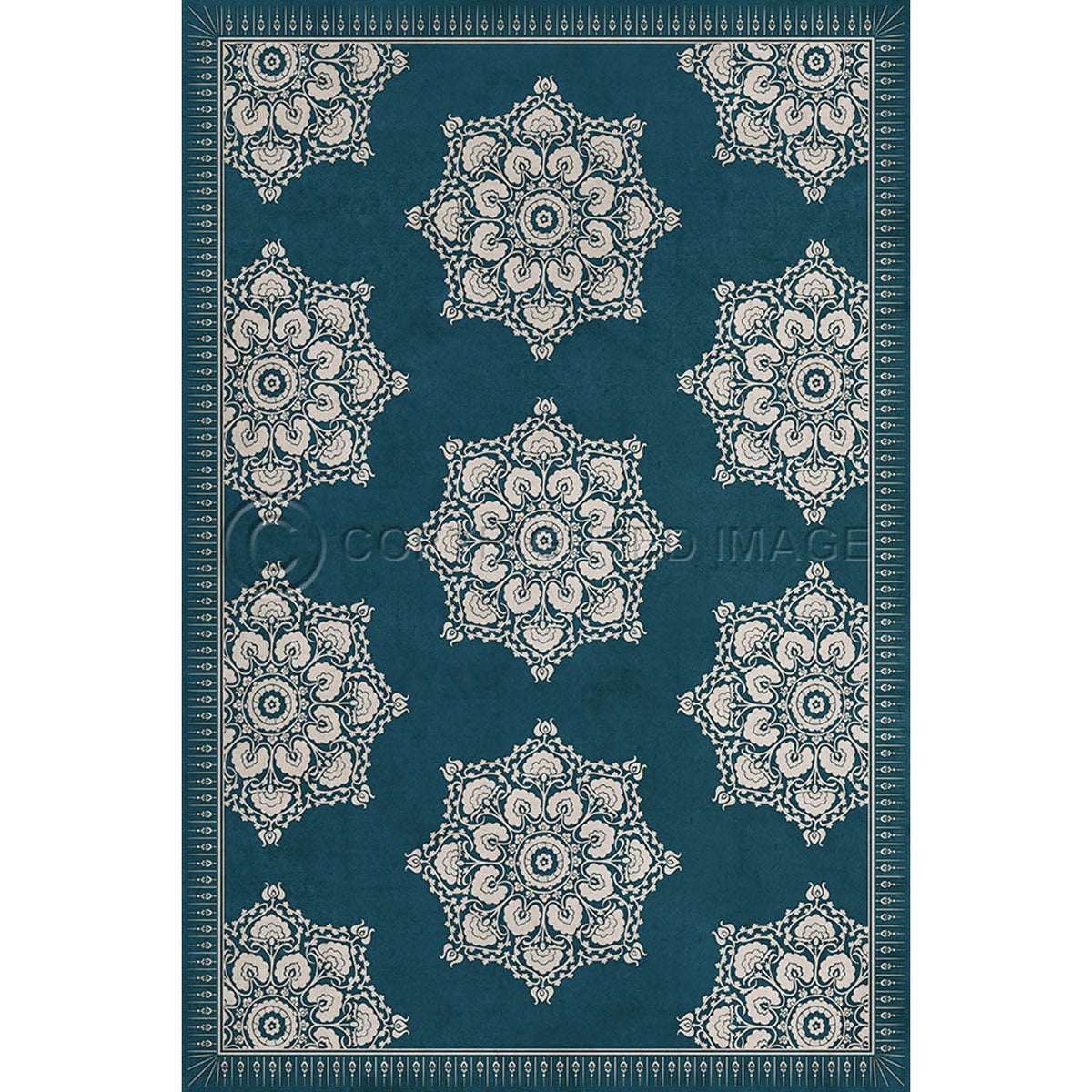 Indian Loop  Indigo 20x30