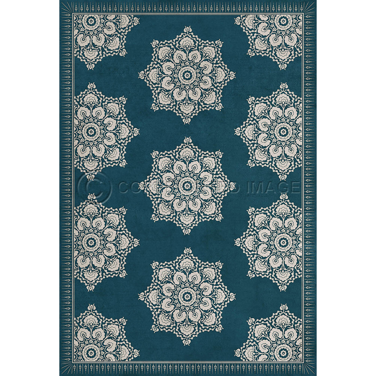 Indian Loop  Indigo 52x76