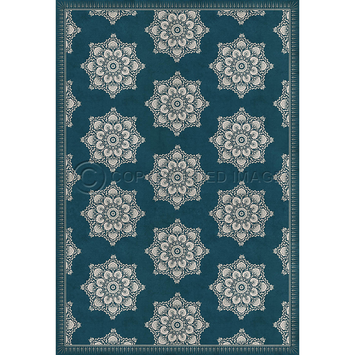 Indian Loop  Indigo 120x175