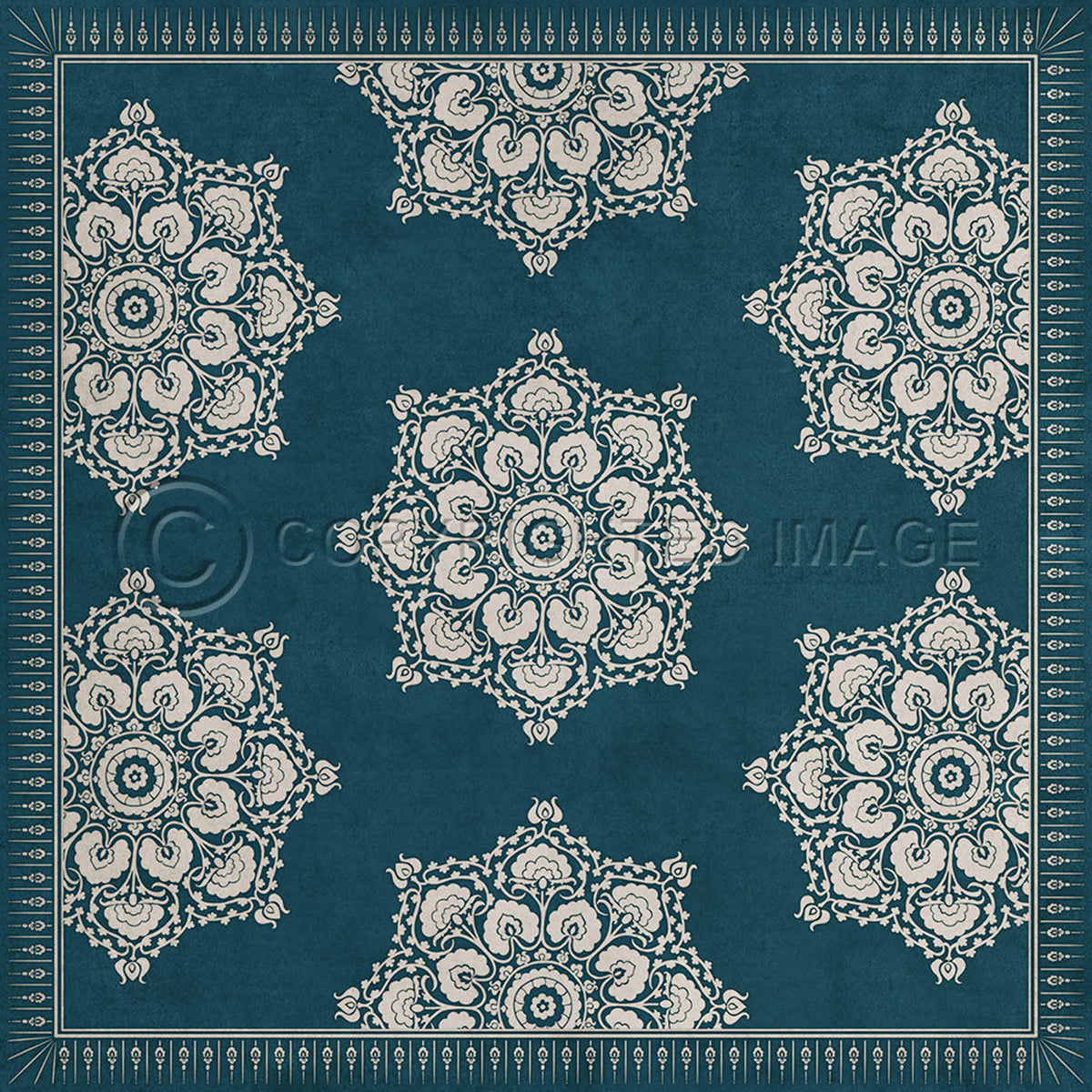 Indian Loop  Indigo 72x72