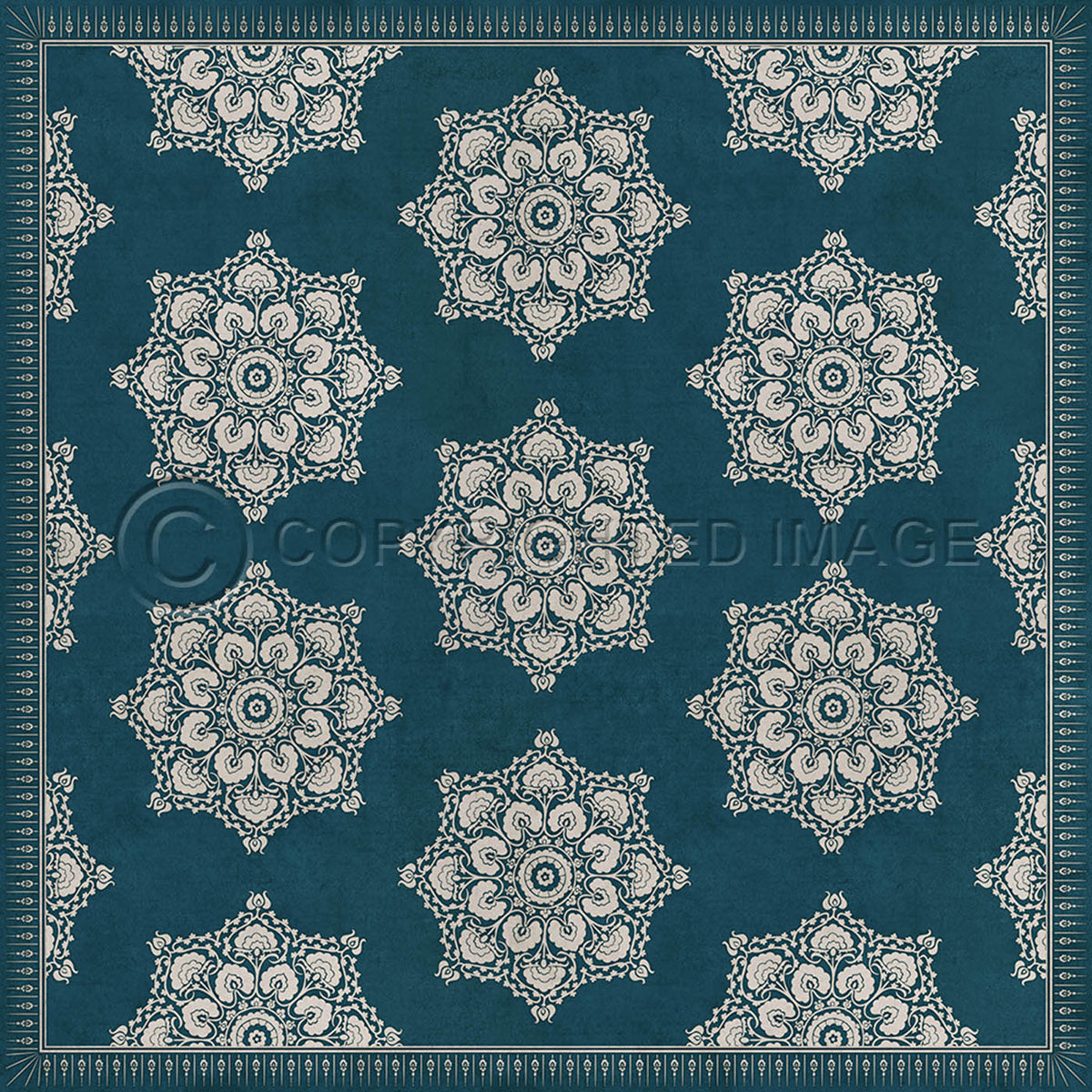 Indian Loop  Indigo 120x120