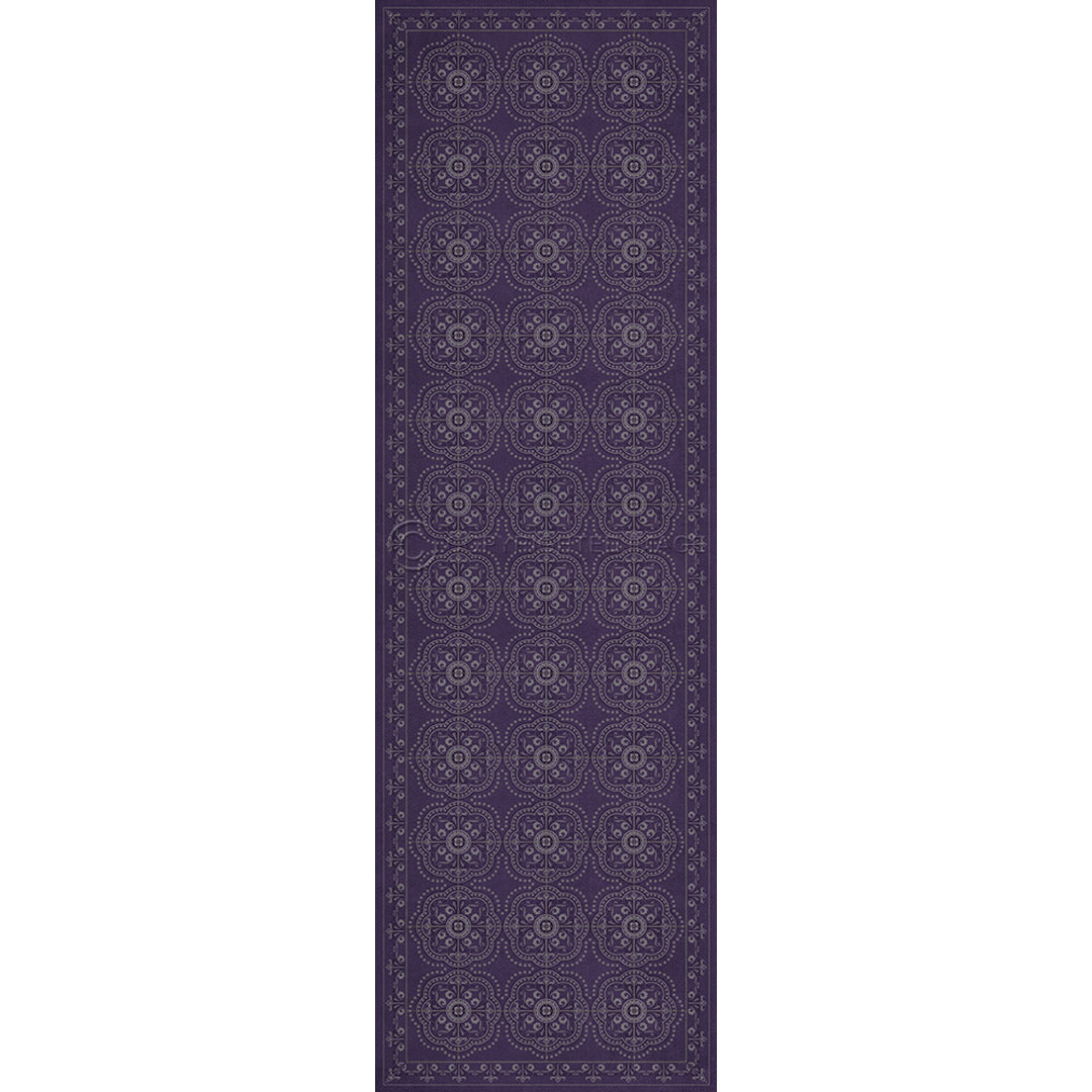 Pattern 28 Purple Bandana       36x115