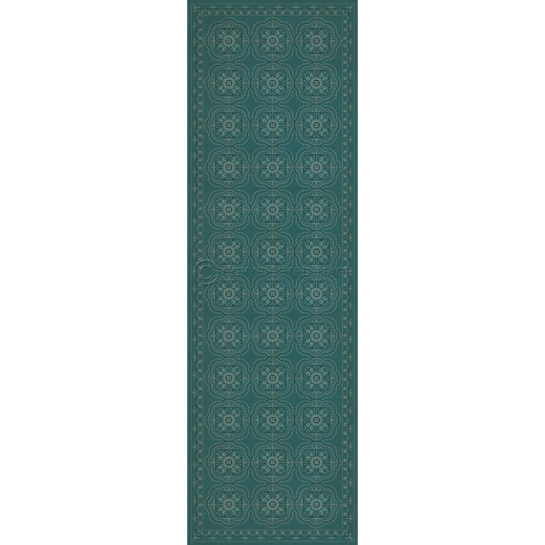 Pattern 28 Teal Bandana       36x115