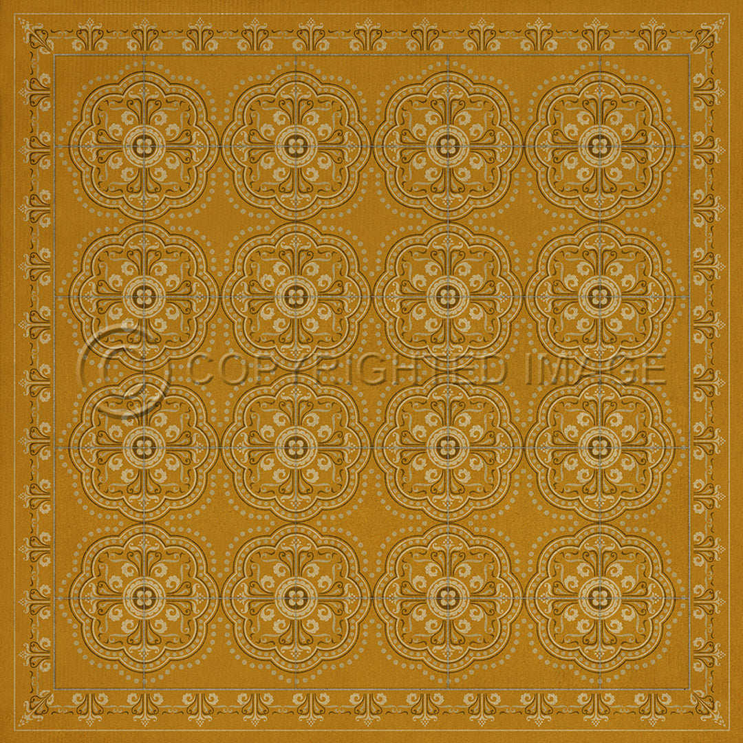 Pattern 28 Yellow Bandana       48x48