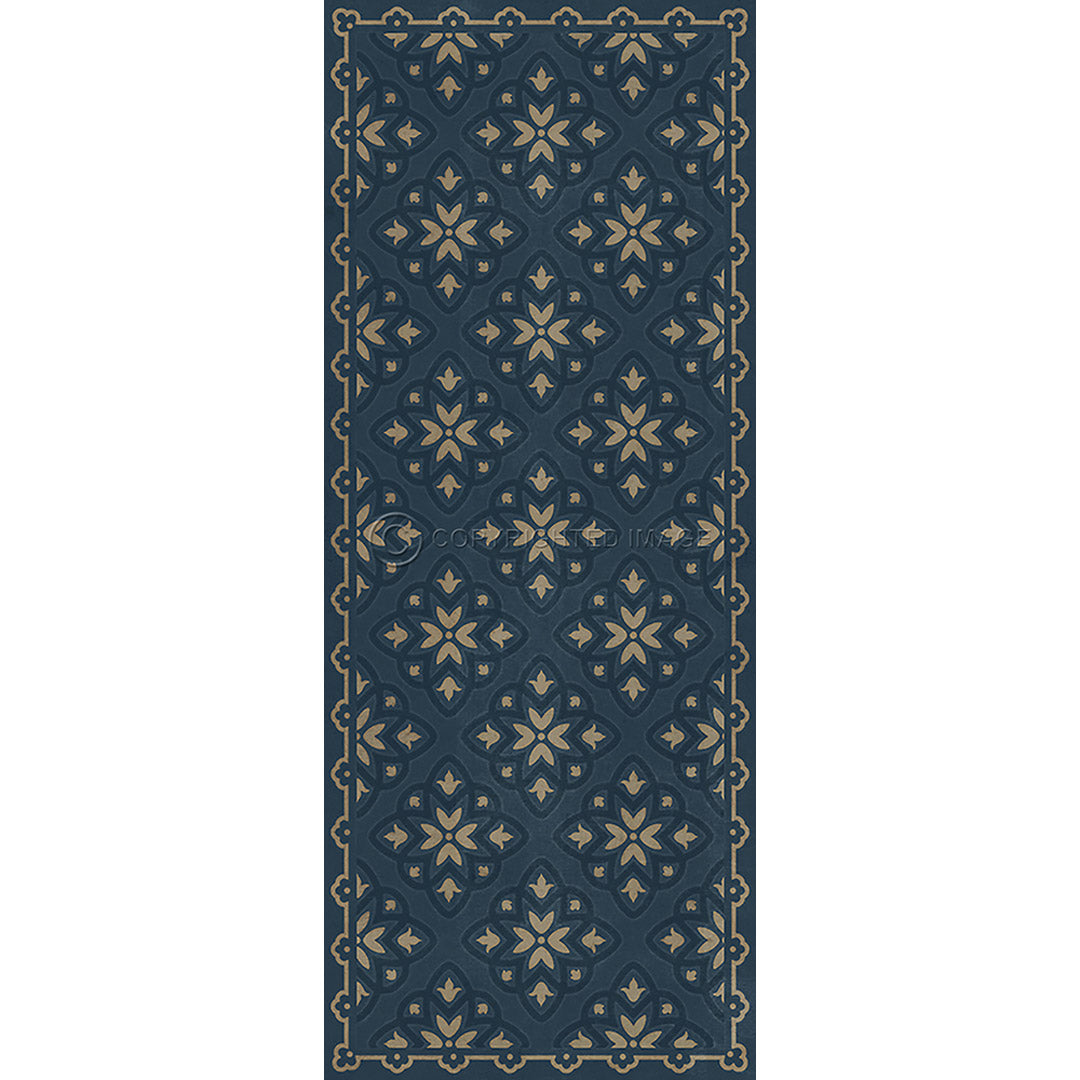 Pattern 45 Indigoticus        36x90